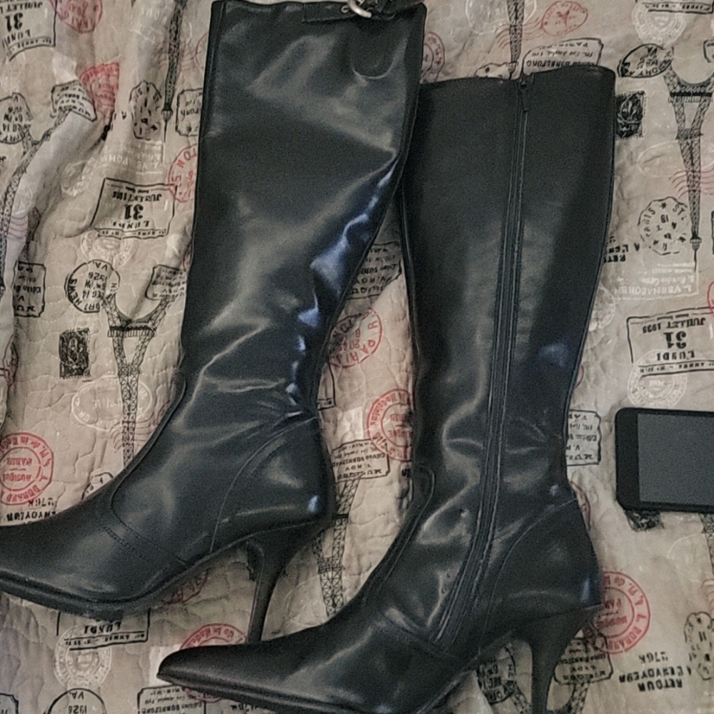 Zara high shoe boots